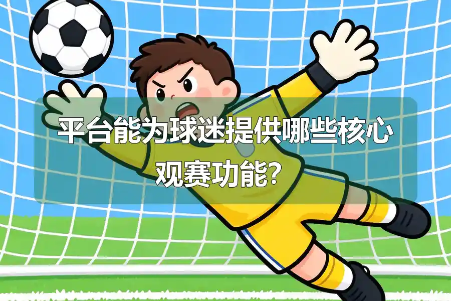 平台能为球迷提供哪些核心观赛功能？